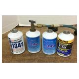 4 cans R134A refrigerant