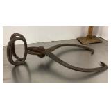 Primitive ice tongs