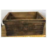 Wooden shipping crate
