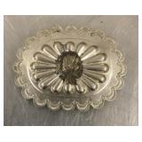 Native American style belt buckle