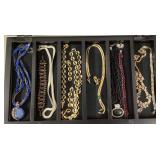 Costume jewelry necklaces and bracelets