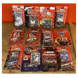 12 packaged race cars