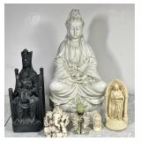 6 spiritual resin statuary