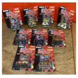 9 Racing Champions packaged race cars