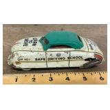 Marx wind-up tin litho toy Driving School car