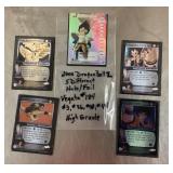 5 2000 DragonBall Z trading cards
