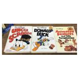 3 Disney Comics coffee table books