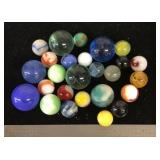 Assorted marbles