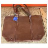 Mulholland leather tote