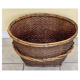 Large woven Labba market basket