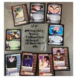 9 2000 DragonBall Z trading cards