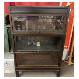 3-stack mahogany Globe-Wernicke barrister bookcase