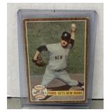 Whitey Ford 1962 Topps baseball card