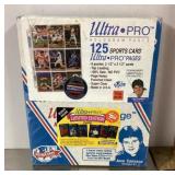 NOS 125 Sports Card Ultra Pro Pages
