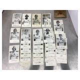 Group of St Louis Cardinals photo cards