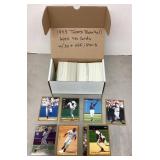 Box of 1999 Topps baseball cards