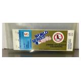 1985 World Series ticket stub