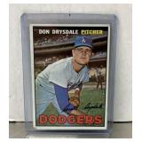 Don Drysdale 1967 Topps baseball card