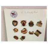 11 St Louis Cardinals pins