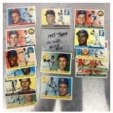 14 1955 Topps baseball cards