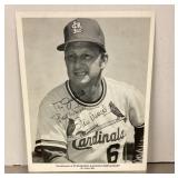 Stan Musial autographed photo