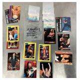 17 Wrestling trading cards