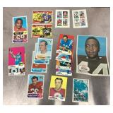 Vintage football card lot