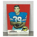 Larry Csonka 1969 Topps Football card