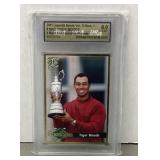 Tiger Woods Graded trading card