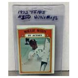 Willie Mays 1972 Topps baseball card