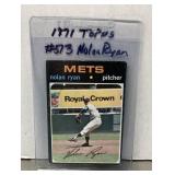 Nolan Ryan 1971 Topps baseball card