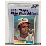 Frank Robinson 1961 Topps baseball card