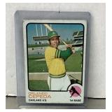 Orlando Cepeda 1973 Topps baseball card