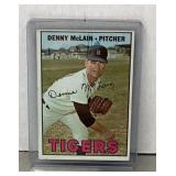 Denny McLain 1967 Topps baseball card