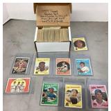 Box of 1959 Topps Baseball Cards