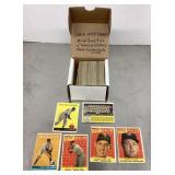 Box of 1958 Topps Baseball Cards