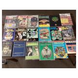 Group of vintage sports magazines