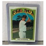 Carl Yastrzemski 1972 Topps baseball card