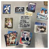 35 assorted baseball cards