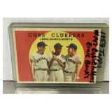 1959 Topps Cubsï¿½ Clubbers baseball card