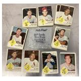 Group of 1963 Fleer baseball cards