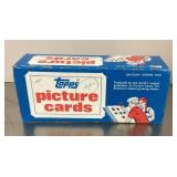 Box of 1991 Topps baseball cards