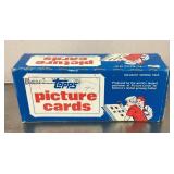 Box of 1990 Topps baseball cards