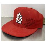 Al Hrabosky Autographed St Louis Cardinals hat