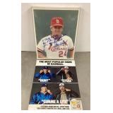 2 Whitey Herzog autographs