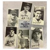 6 1936 Wide Pen Goudey cards