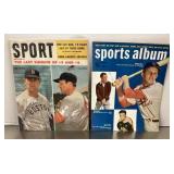 2 magazines with Stan Musial covers