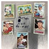 51 1967 Topps baseball cards