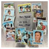 28 1967 Topps baseball cards