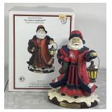 STL Cardinals Olde World Santa figure w/box